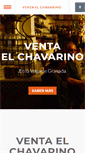 Mobile Screenshot of elcortijochavarino.com