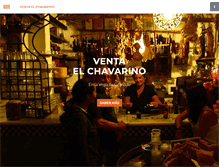 Tablet Screenshot of elcortijochavarino.com